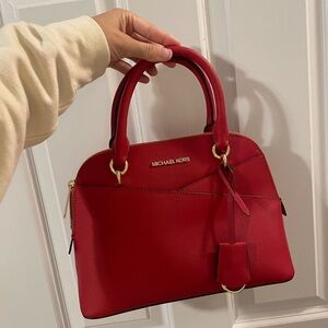 Red Michel Kors hand bag!